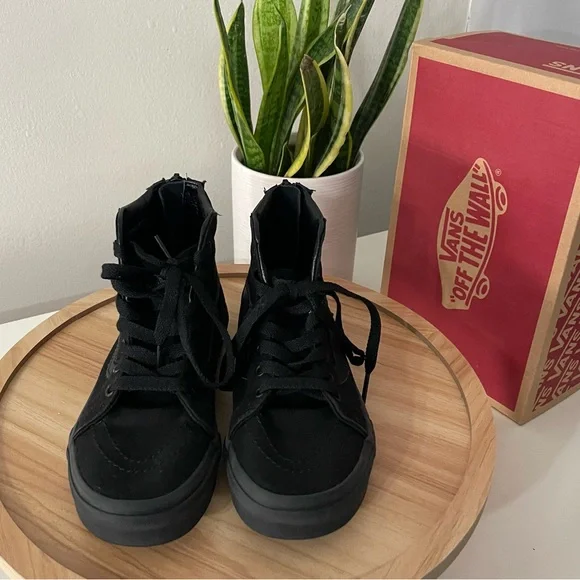 Sk8-Hi Zip - All Black - Picture 1 of 11